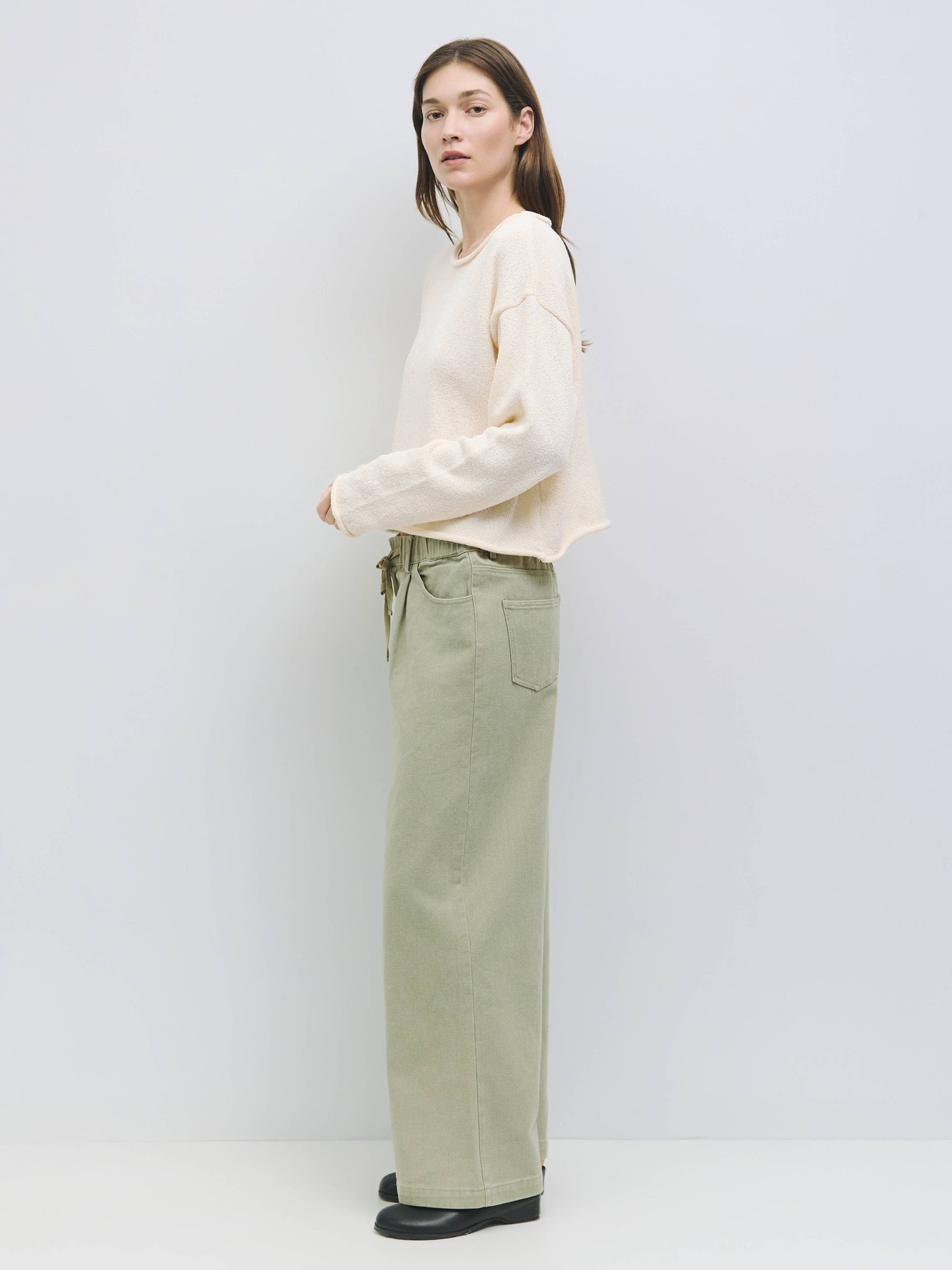 The Ashwin Sweater | Raw Hem Knit Sweater