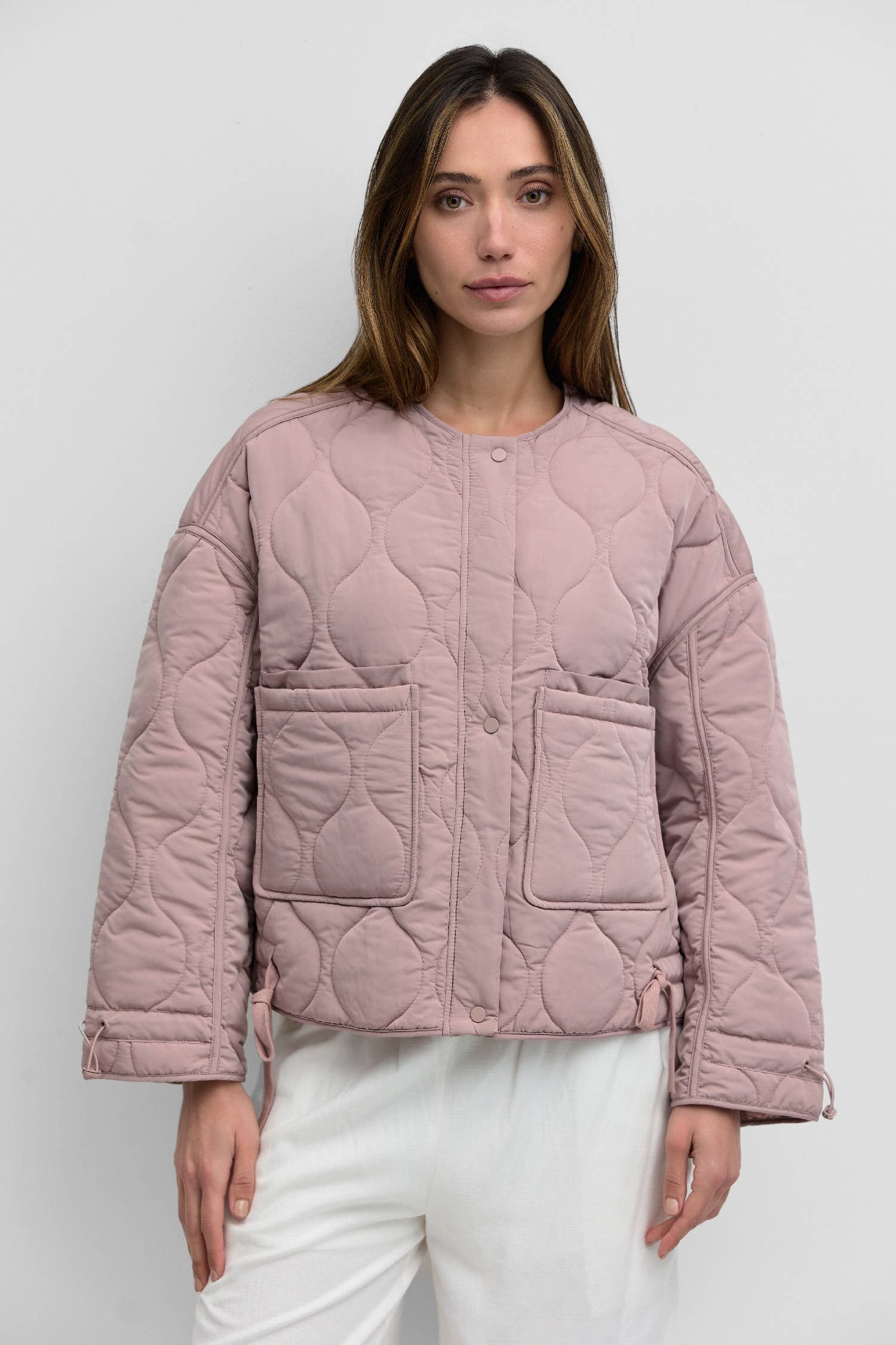 The Kara Jacket | Quilted Zip Jacket