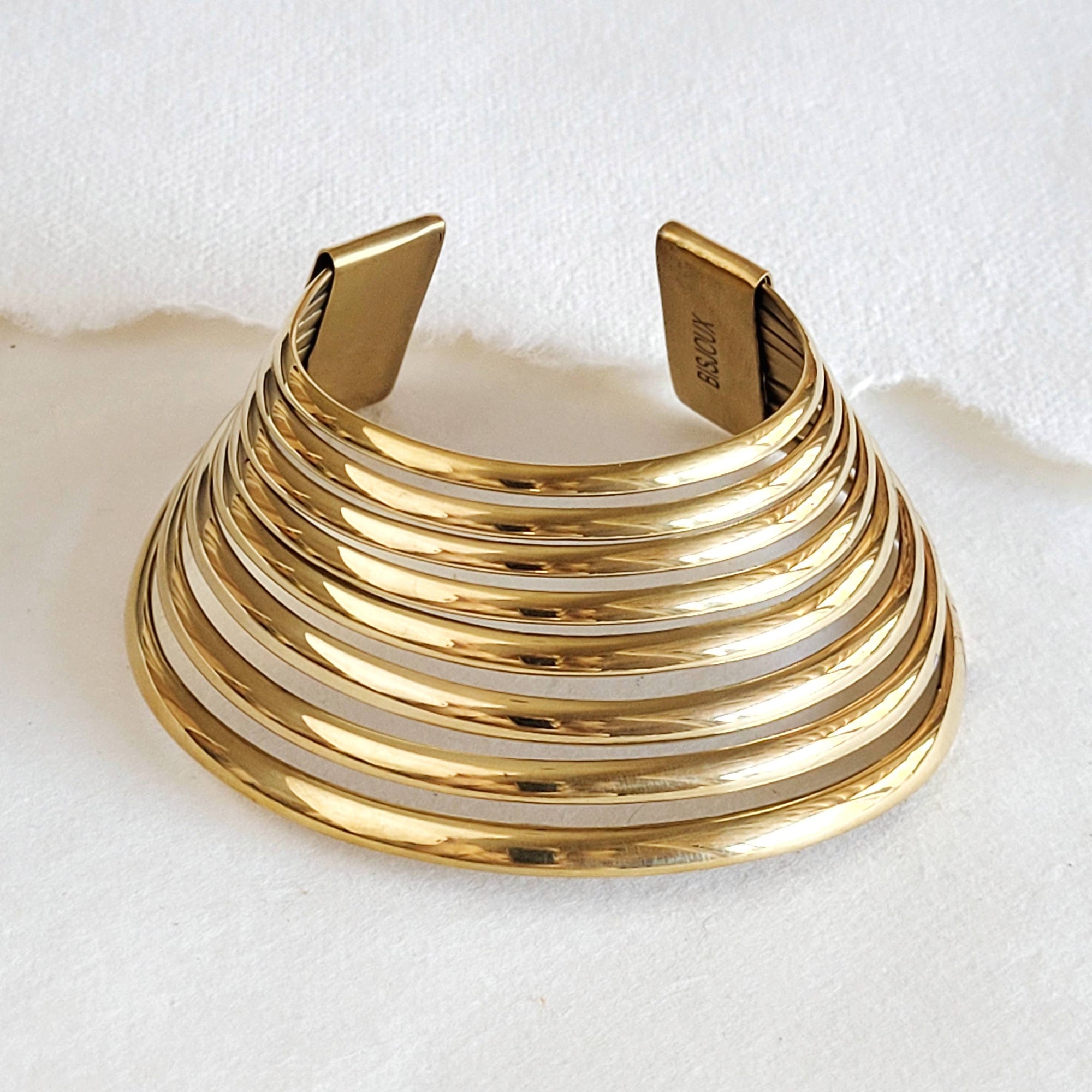 Brass Cleo Cuff bracelet
