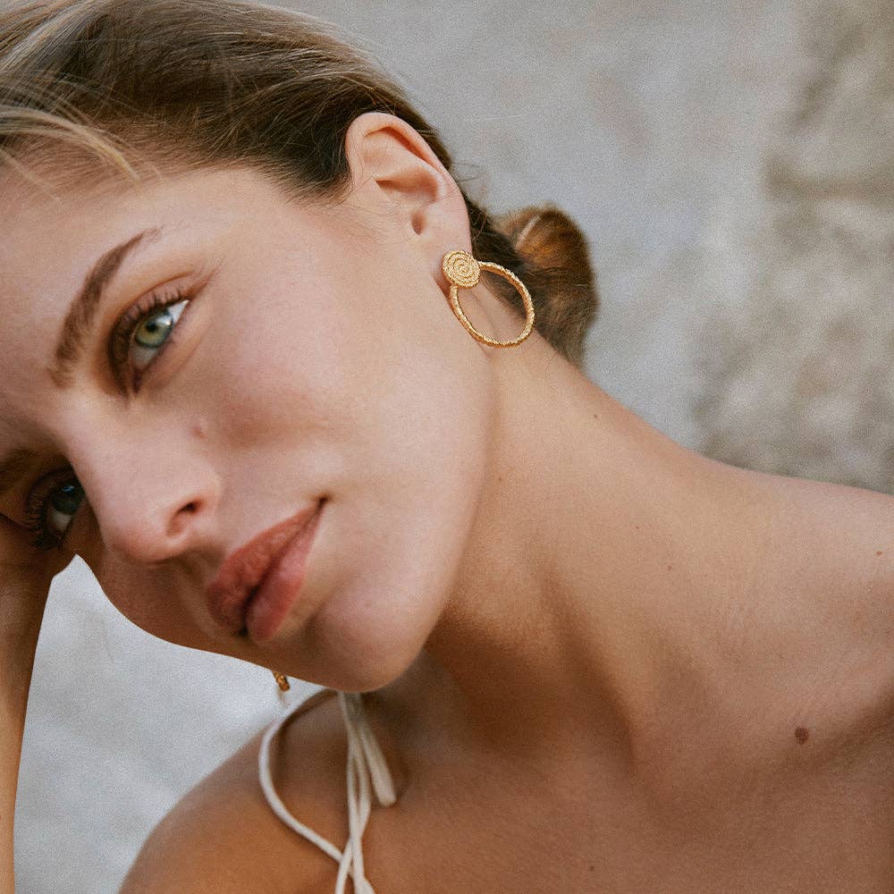 Zeti Earrings | Jewelry Gold Gift Waterproof
