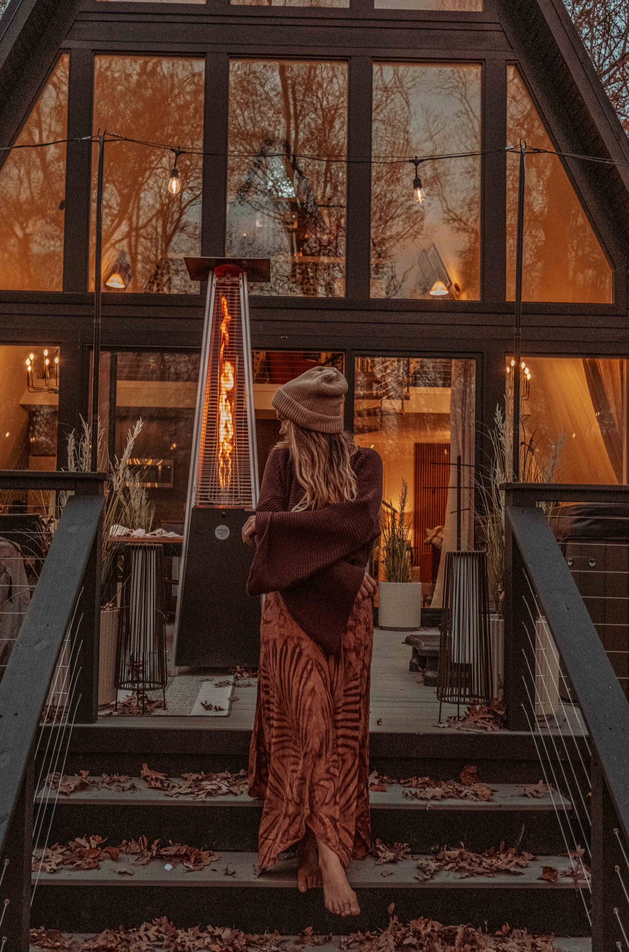 Bell Sleeve Boho Crop Sweater