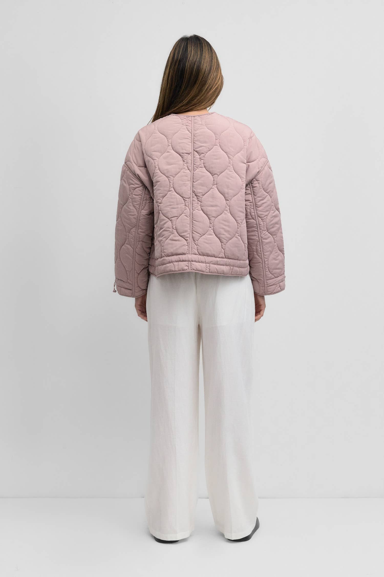 The Kara Jacket | Quilted Zip Jacket