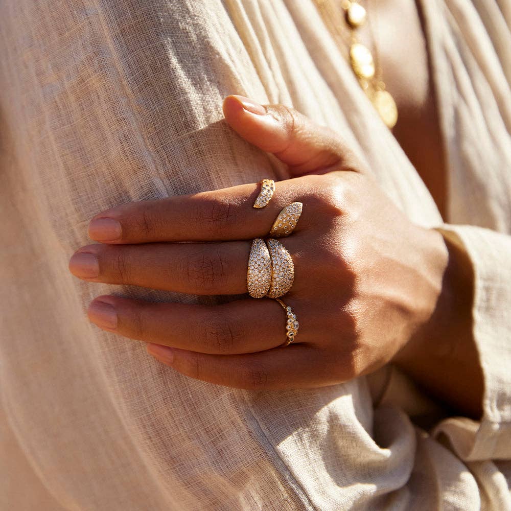 Cassiopée Ring | Jewelry Gold Gift Waterproof