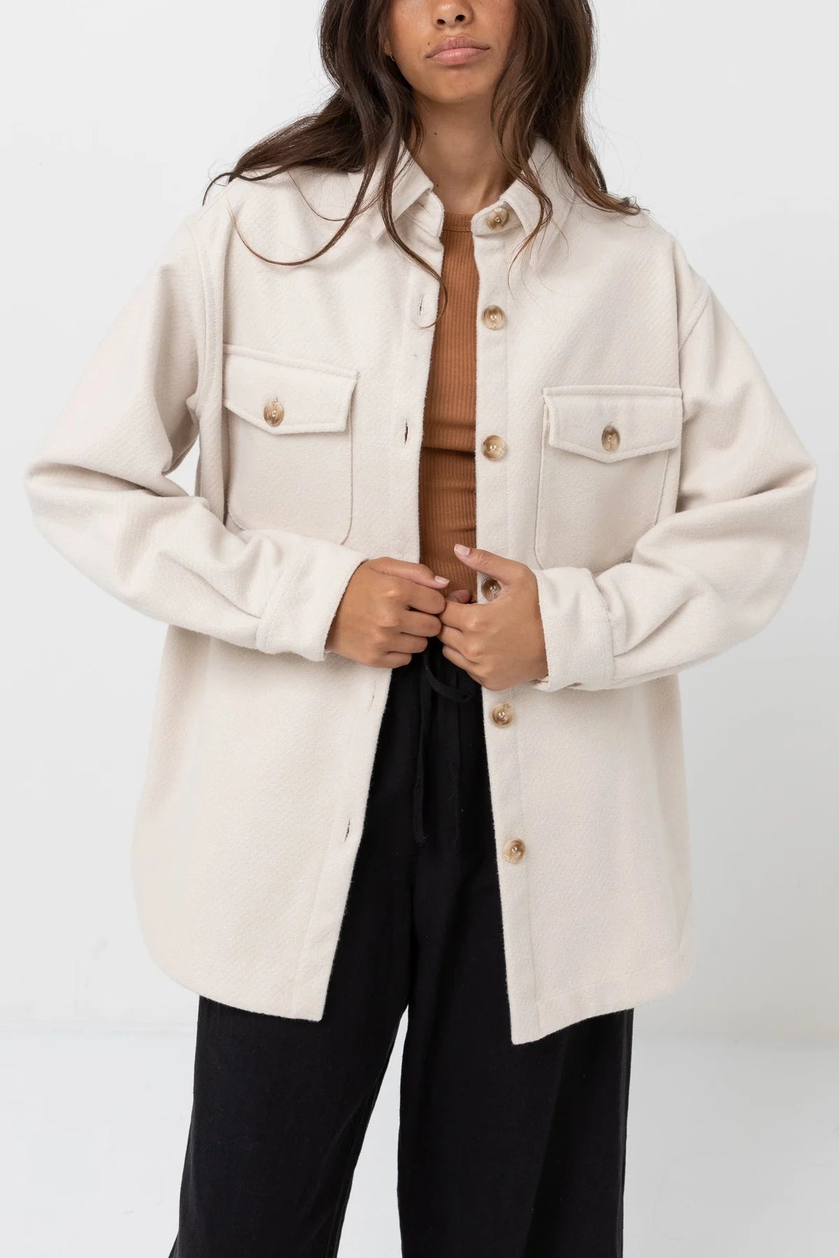 Rhythm Classic Minimal Shacket