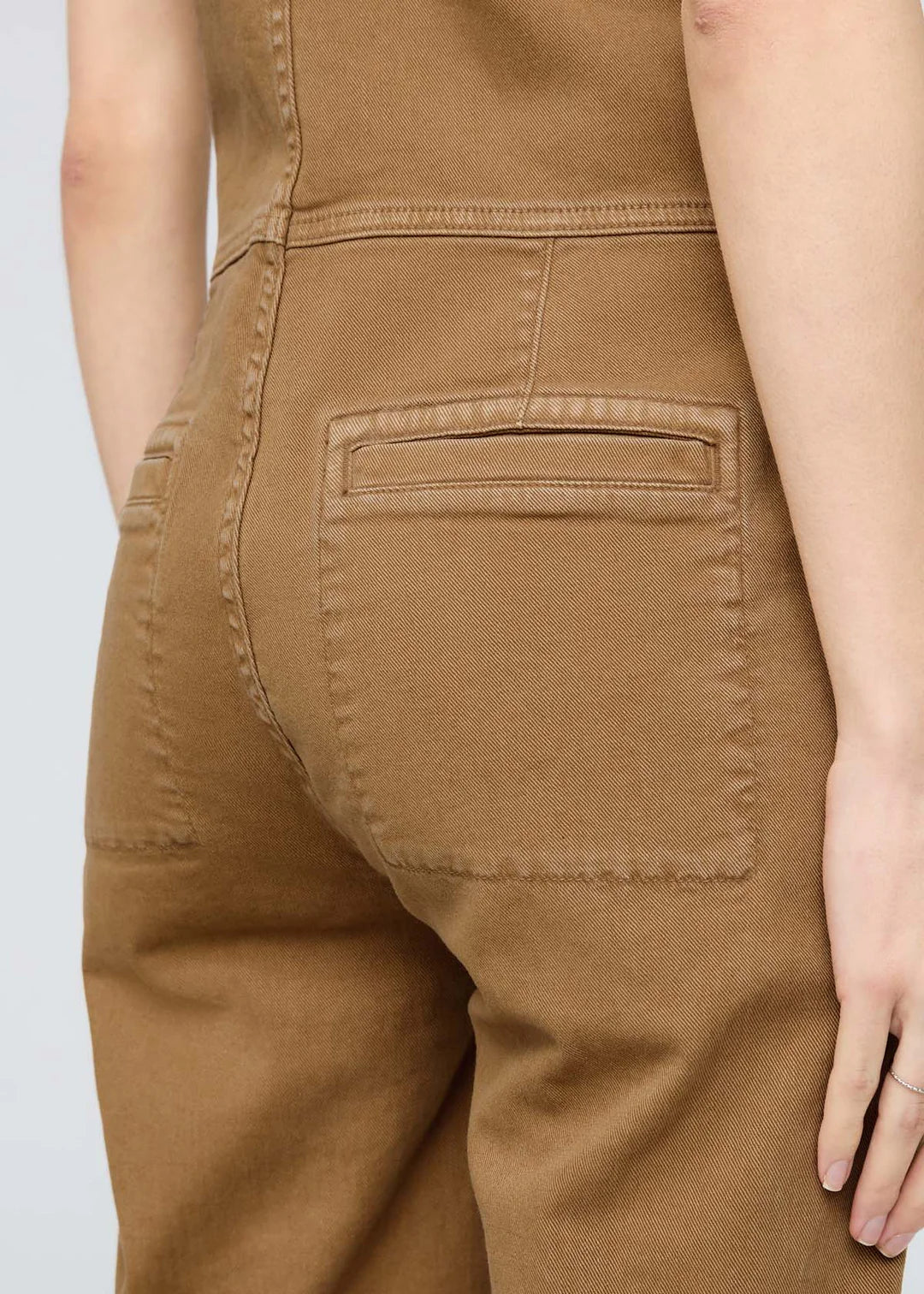 Duer LuxTwill Jumpsuit - Camel