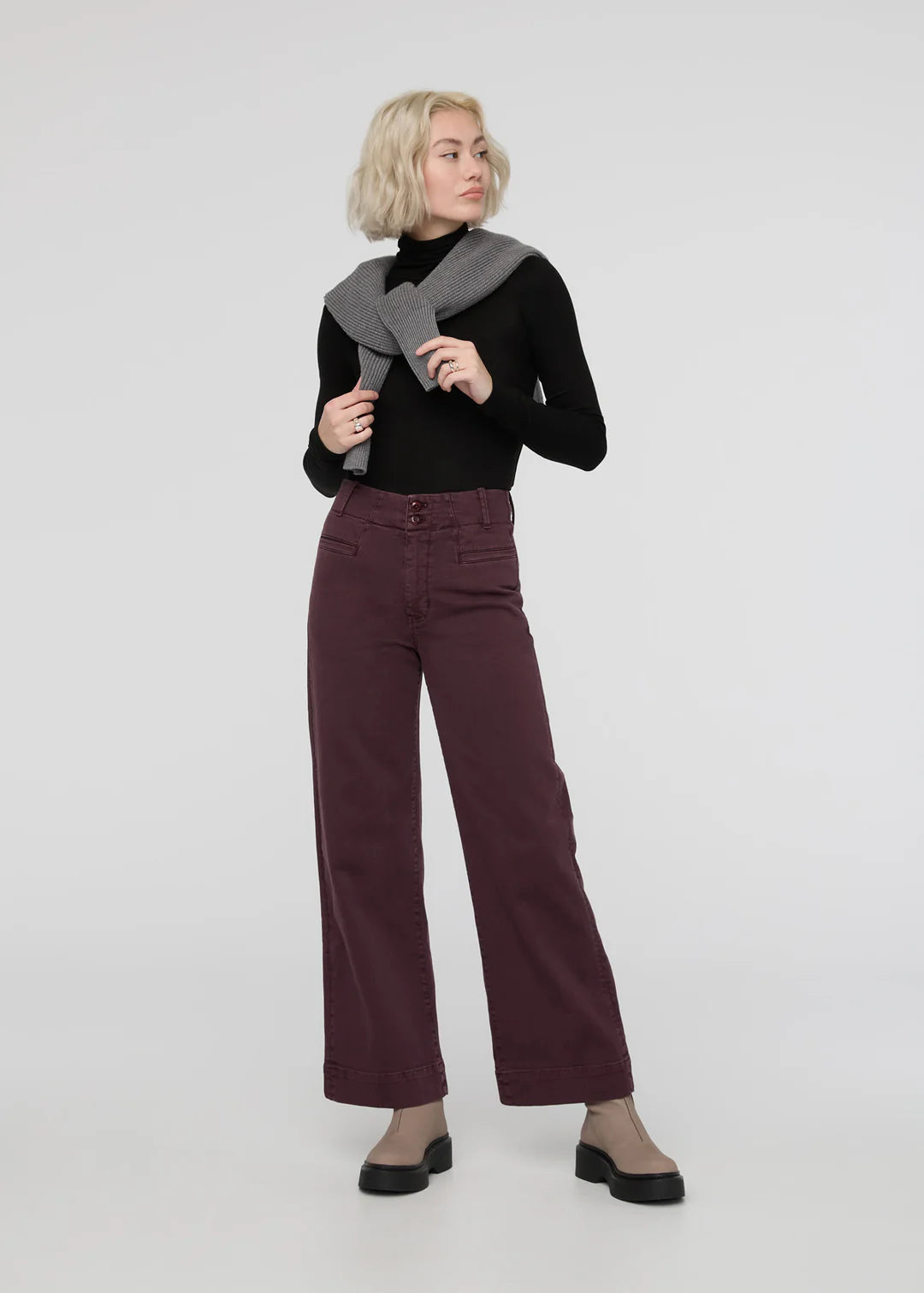 Duer LuxTwill High Rise Trouser