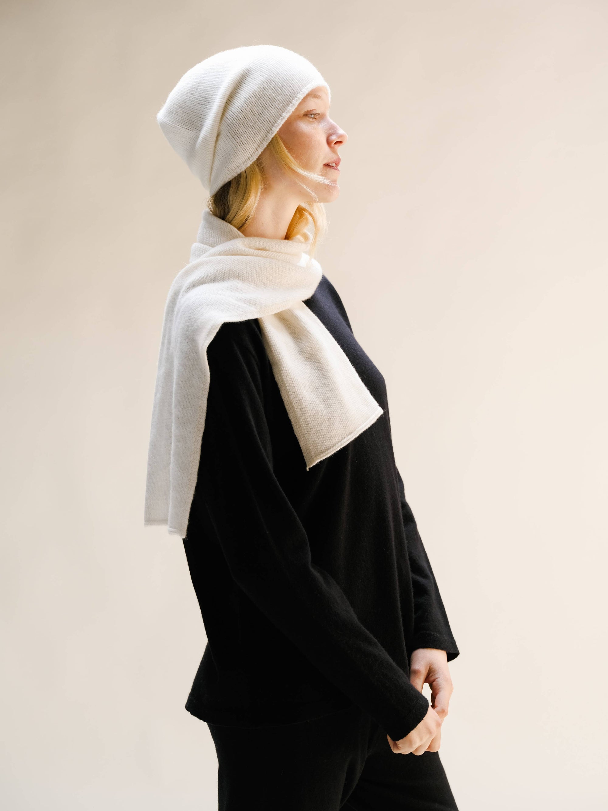 Cashmere Mix Beanie