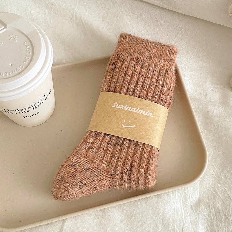 4 pack Warm Wool-Blend Socks