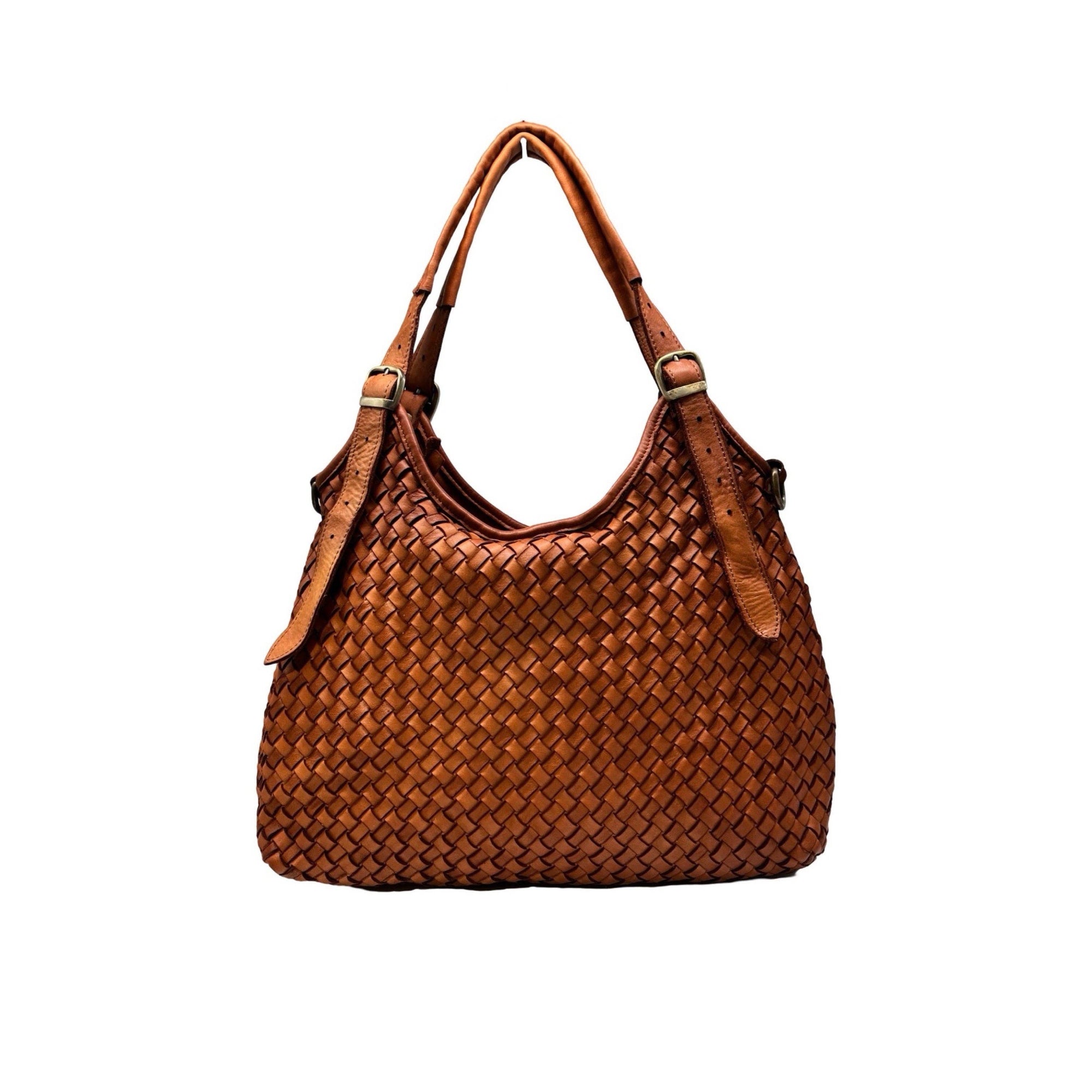 MIYA LEATHER SHOULDER BAG