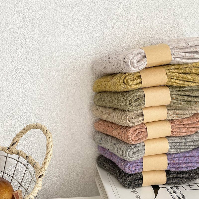 4 pack Warm Wool-Blend Socks