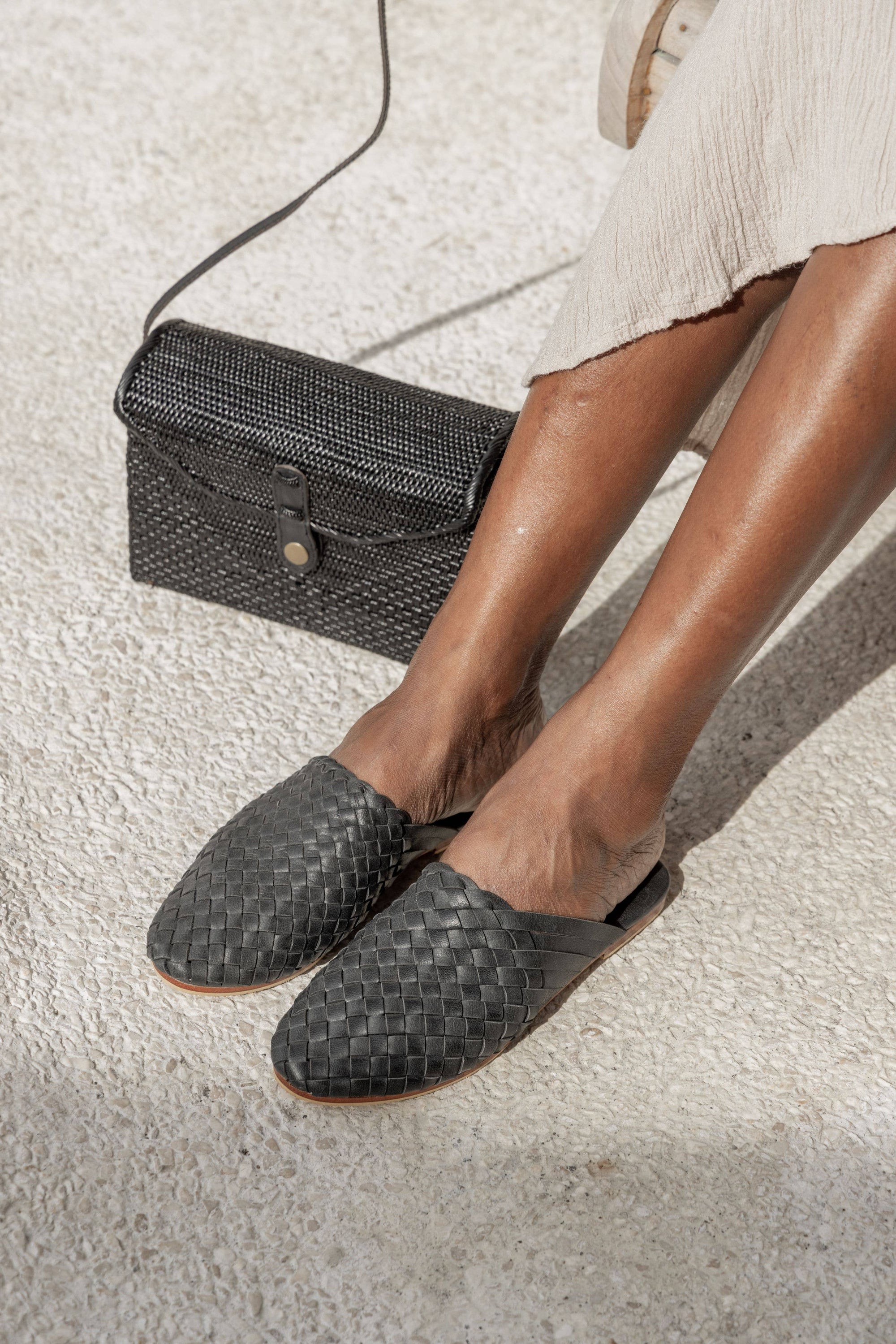 Palma Leather Mule