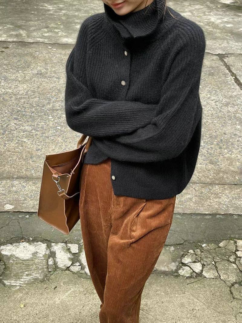 Knit Cardigan Euro Style