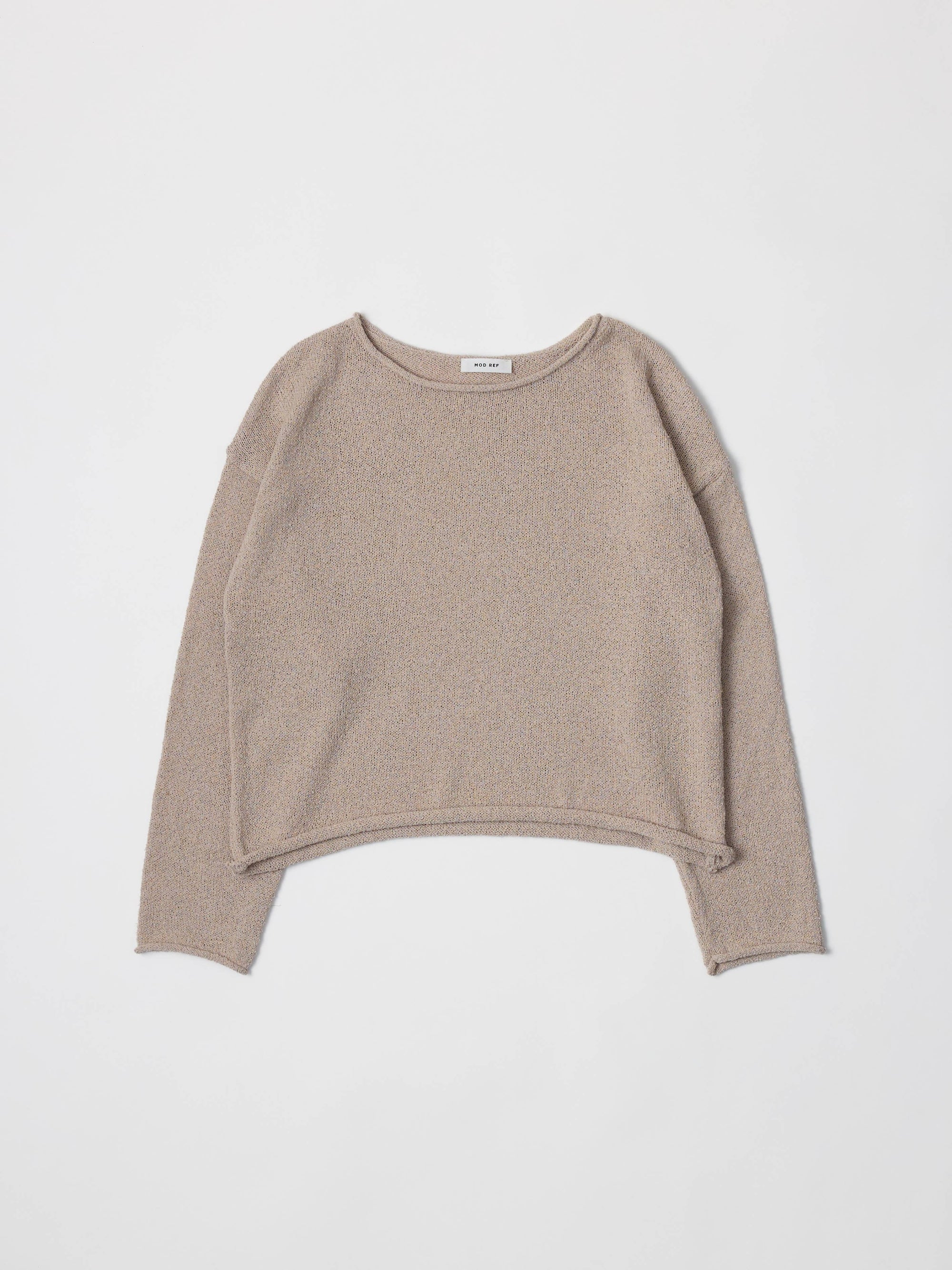 The Ashwin Sweater | Raw Hem Knit Sweater