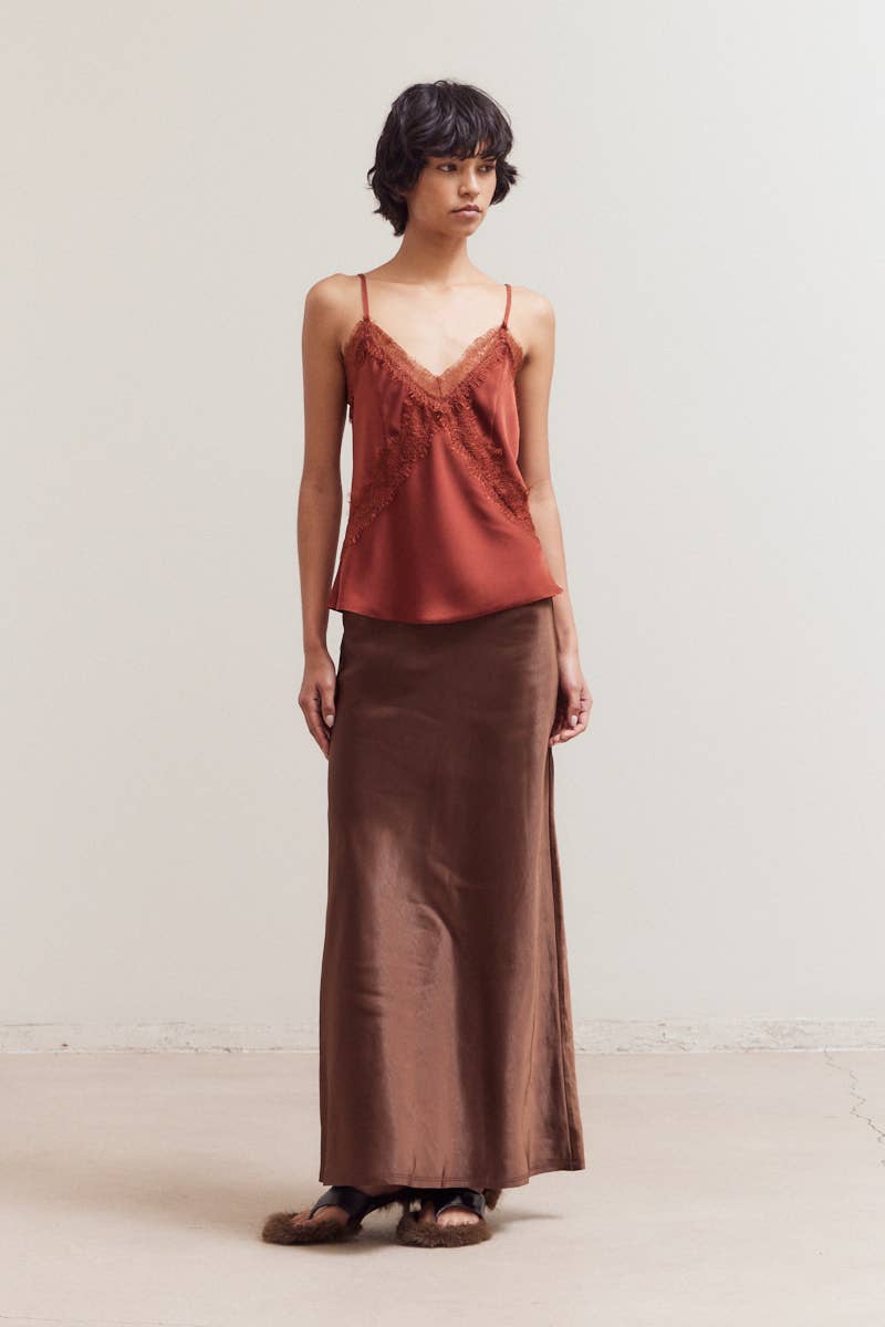 LACE SPAGHETTI TANK TOP