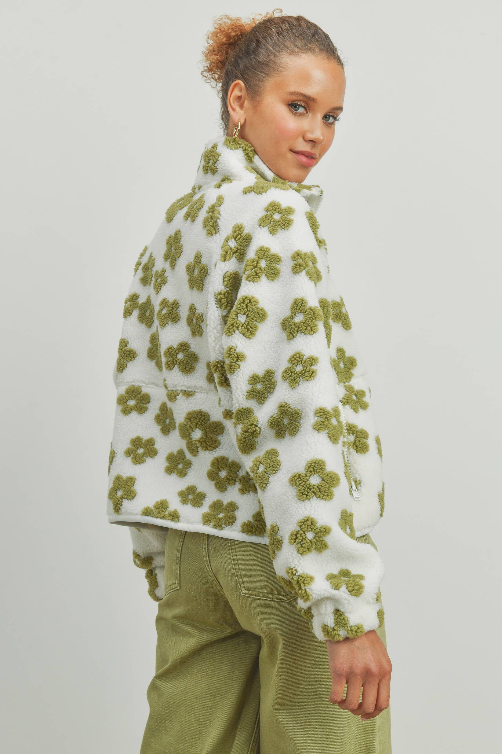 Daisy Fleece Sherpa Jacket