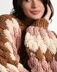 Chunky Knit Cardigan Cropped
