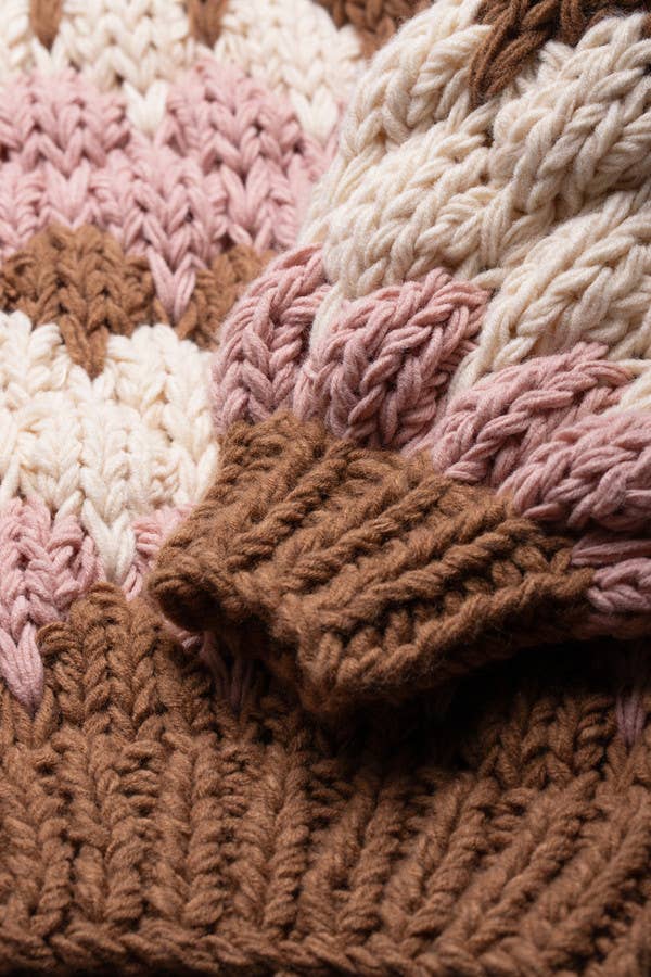 Chunky Knit Cardigan Cropped