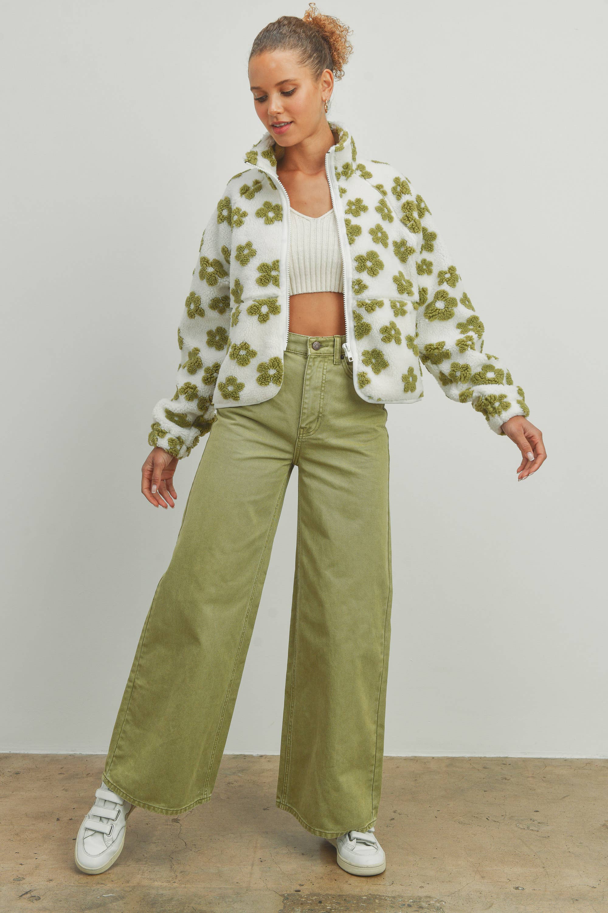 Daisy Fleece Sherpa Jacket
