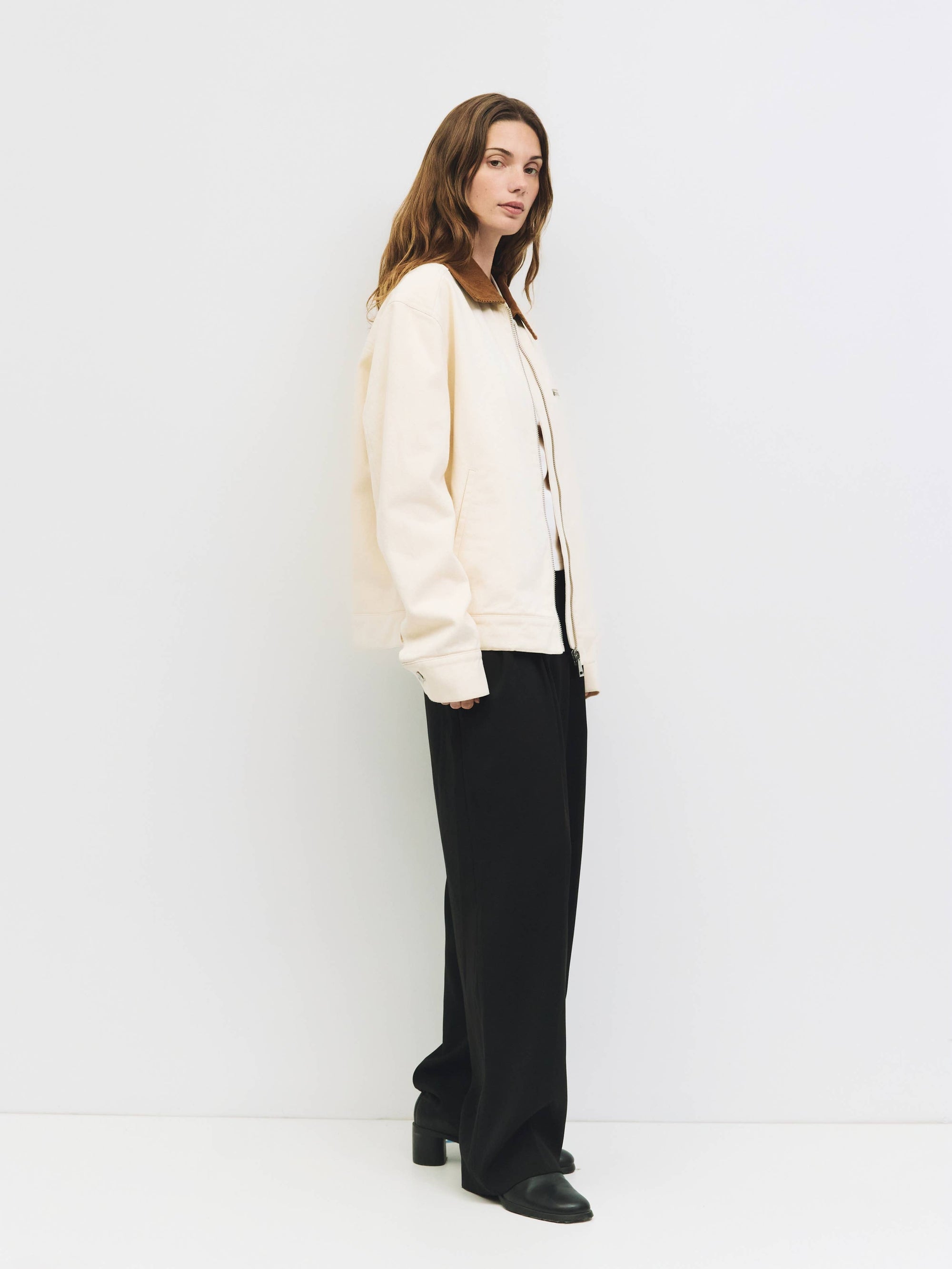The Kline Jacket | Barn coat | Zip-Up Corduroy Utility Jacket