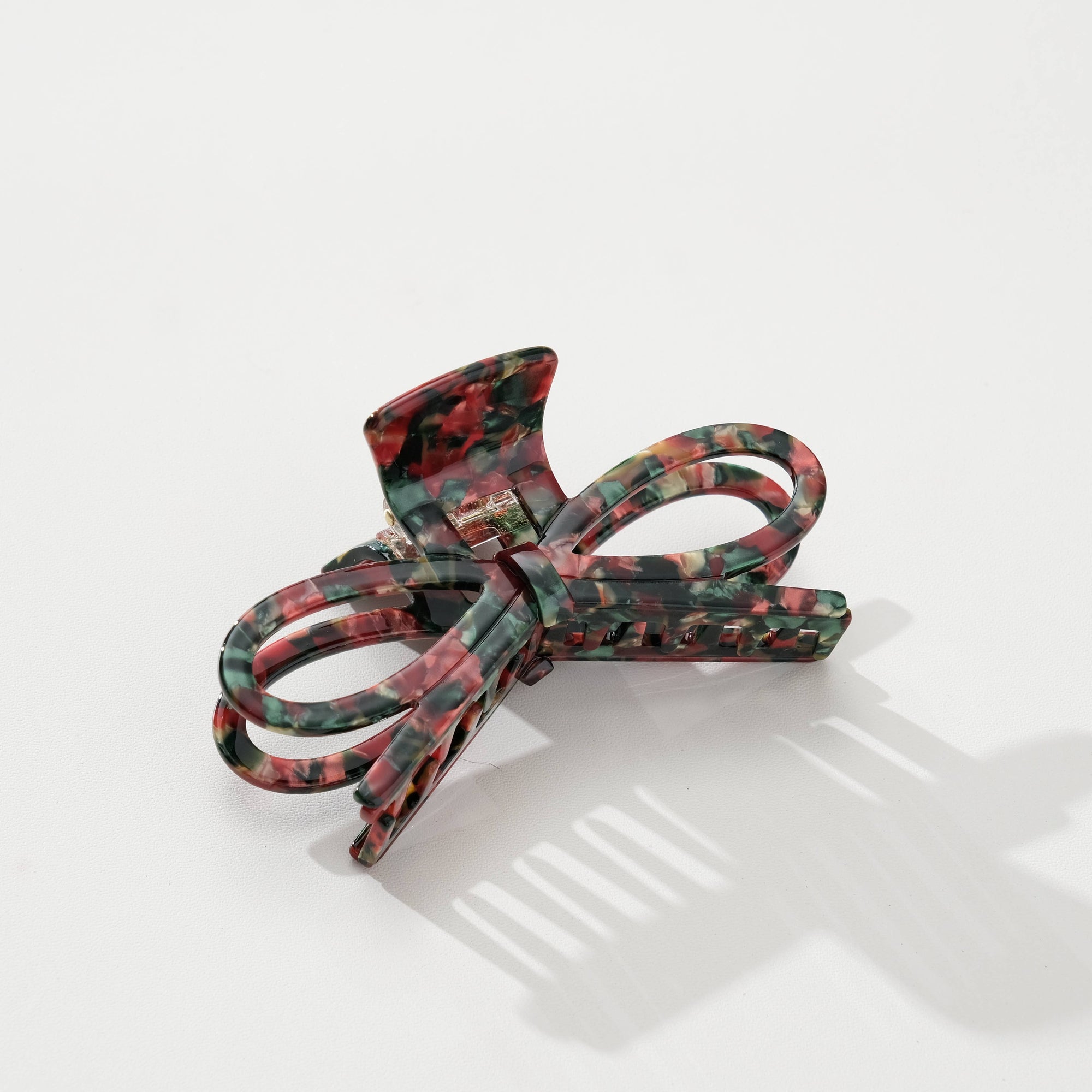 Remi Vintage Holiday | Wide Bow Claw Clip