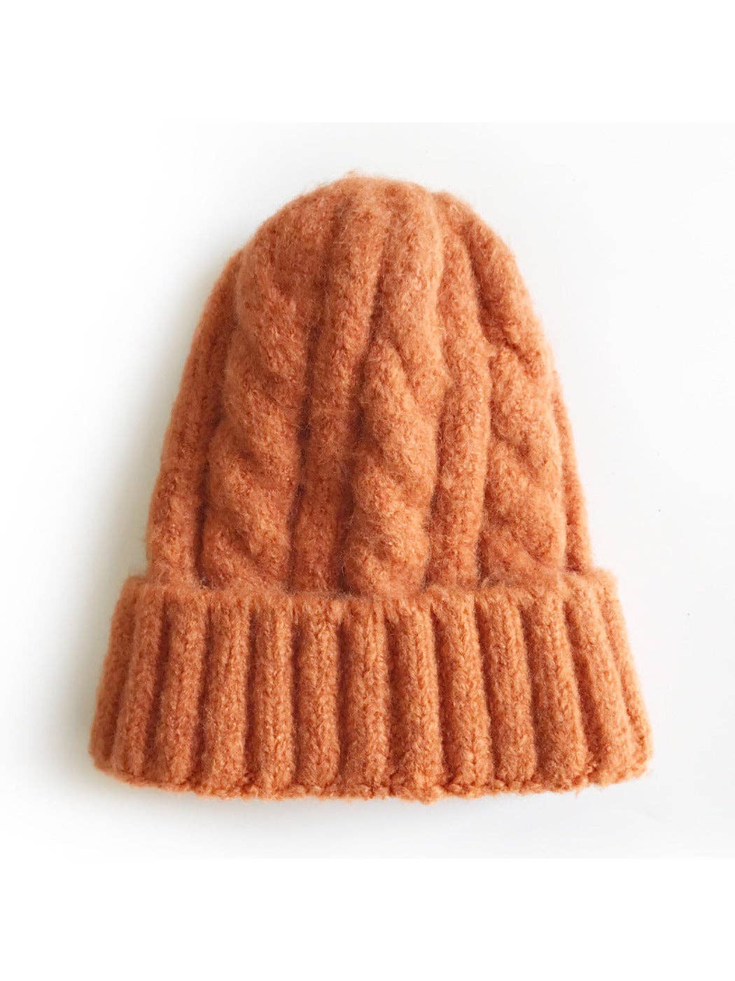 Classic Cable Knitted Beanie unisex
