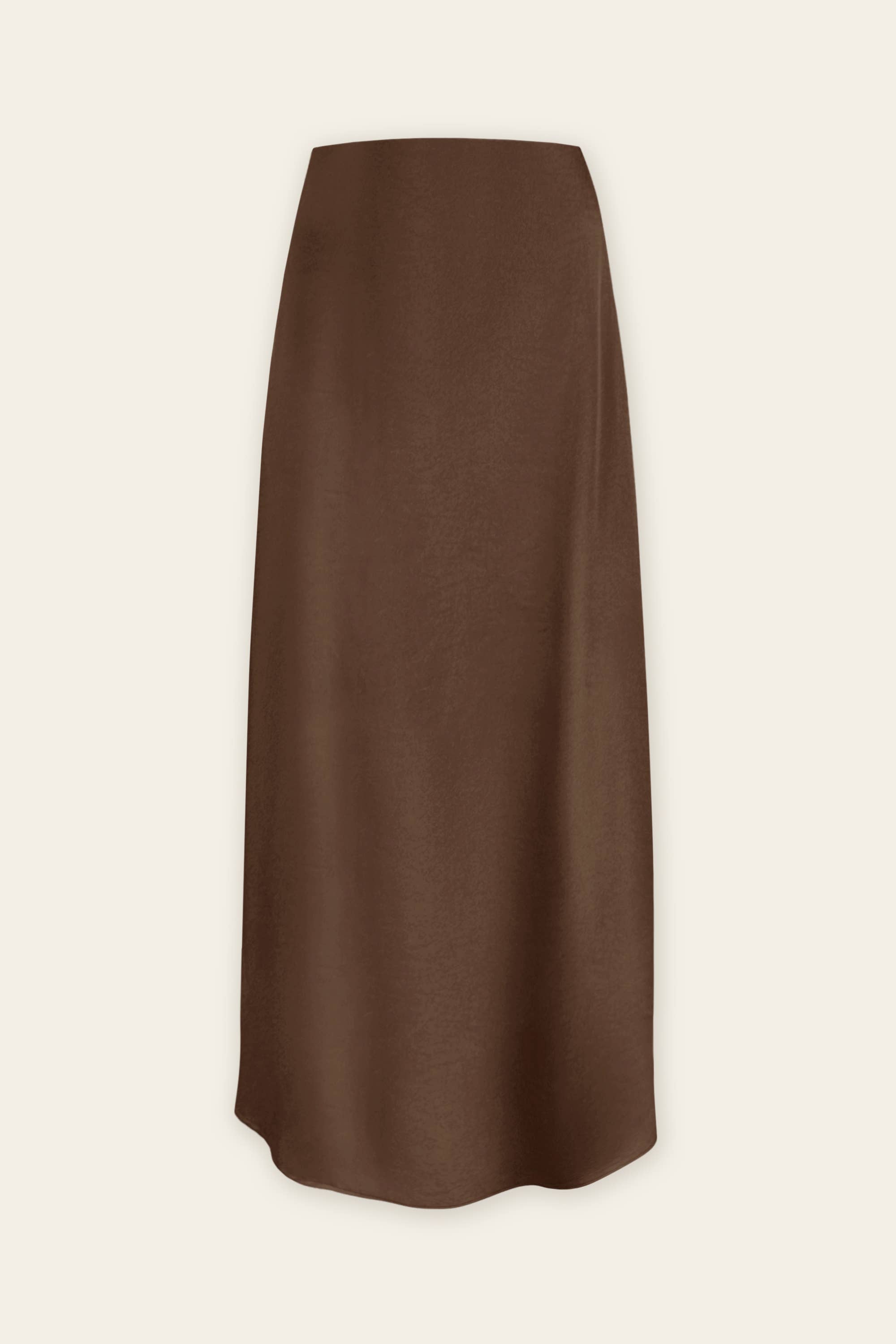 Satin Maxi Skirt