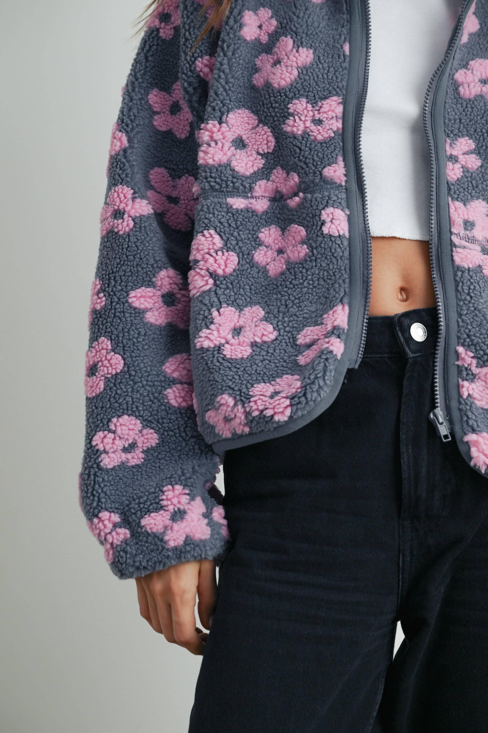 Daisy Fleece Sherpa Jacket