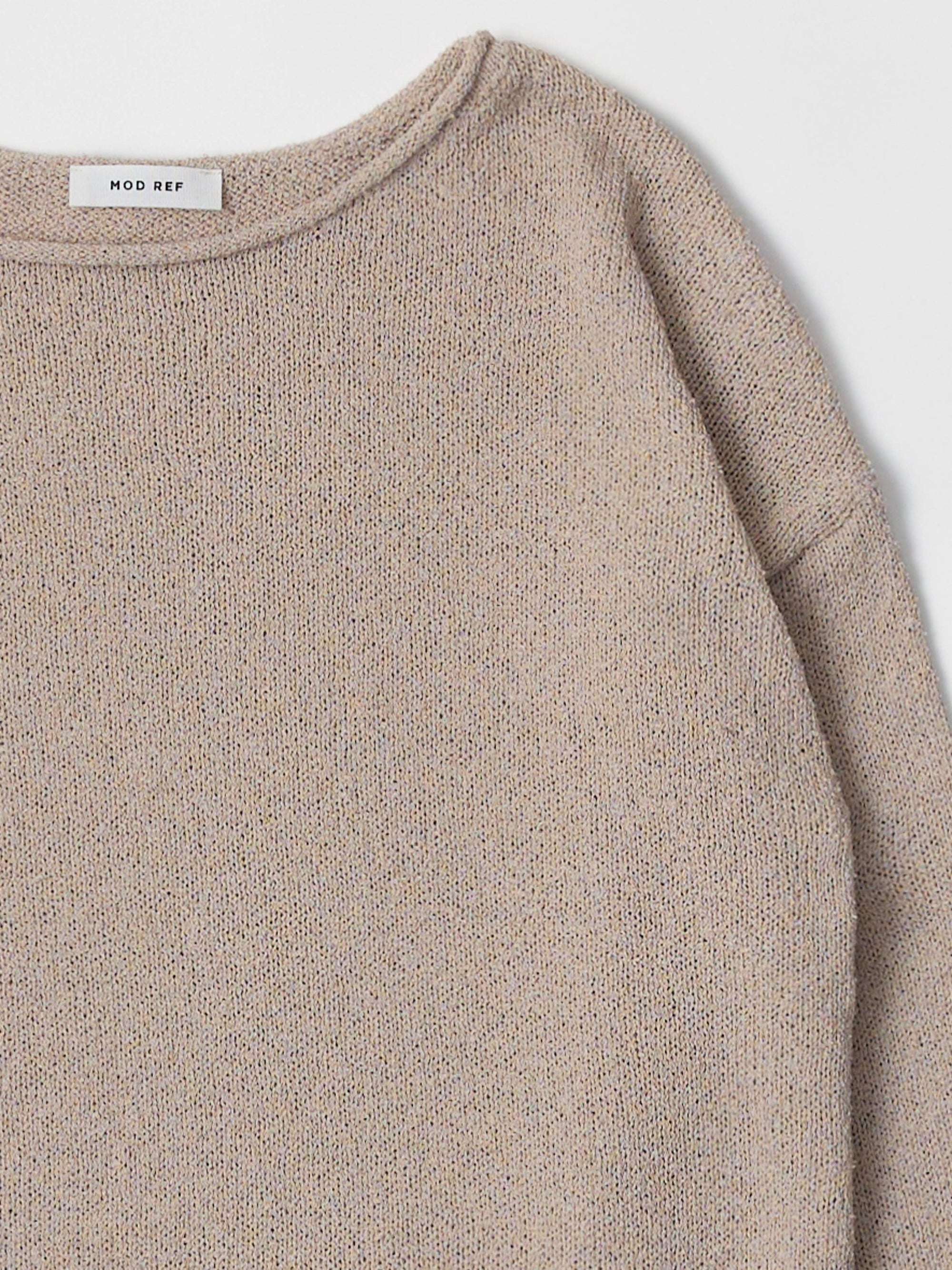 The Ashwin Sweater | Raw Hem Knit Sweater