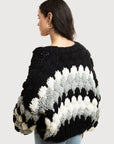 Chunky Knit Cardigan Cropped